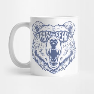 Papa Bear Sunglass New Best Dad Gift For Men Fathers Day Mug